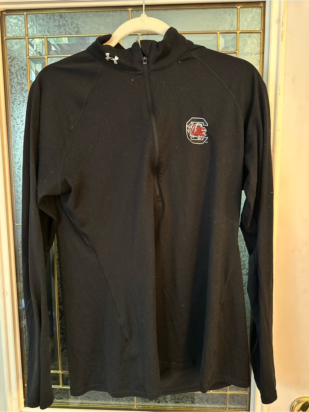 Under Armour Black South Carolina Gamecocks Half-Zip Pullover